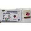 Image 1 : 3)  NATURAL CUSHION CUT PINK SPINEL GEMSTONE, 10.5