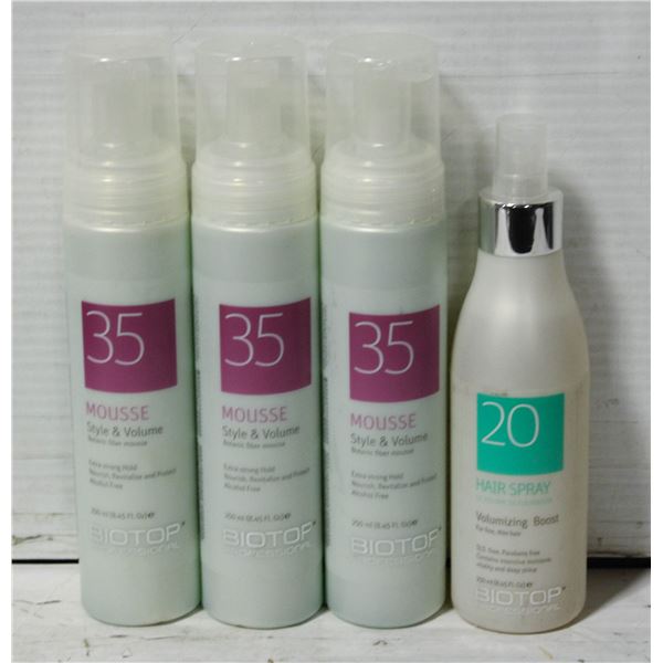 4 NEW BRAND NAME HAIR PRODUCTS ALL TOGETHER