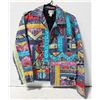 Image 1 : LADIES PATCHWORK QUILT COAT CHICOS DESIGN-ESTATE