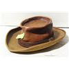 Image 1 : VINTAGE SKULLY LEATHER ST LOUIS HENSCHEL HAT
