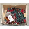 Image 1 : 2 STRINGS LARGE LIGHT OUTDOOR WITH SPARE - ESTATE
