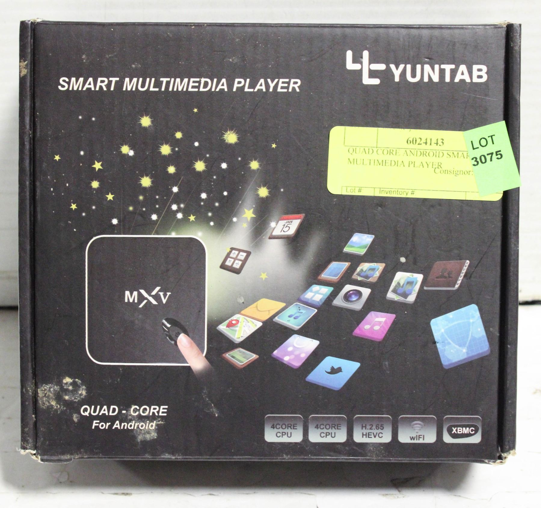 QUAD CORE ANDROID SMART MULTIMEDIA PLAYER