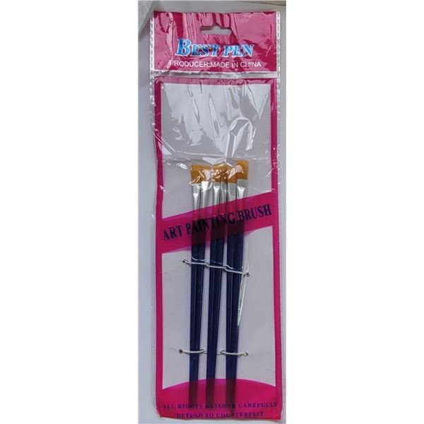 26)  LOT OF 6 ARTIST'S BRUSHES IN FACTORY SEALED