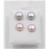 Image 1 : #149-NATURAL AKOYA PEARL EARRINGS