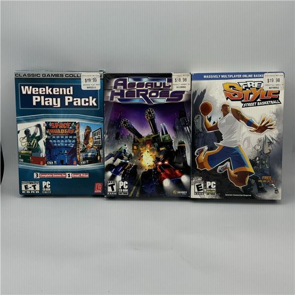 CERTIFIED REFURBISHED PC 5 GAMES LOT