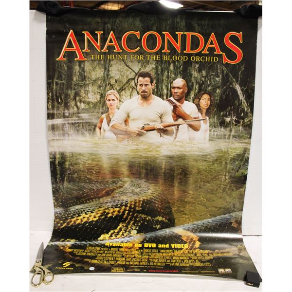 2004 ANACONDAS MOVIE POSTER