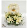 Image 1 : VINTAGE GLASS CANDLE GLOBE