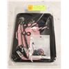 Image 1 : NEW BLACK TRAY WITH 4 NEW JEWELRY PIECES - RETAIL