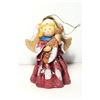 Image 1 : 3)  NEW IN ORIGINAL BOX, CERAMIC HANGING 3" TALL