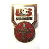Image 1 : 22)  VINTAGE USA SOCCER LAPEL PIN FROM SPONSOR
