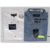 Image 1 : NEW MEN'S SHIRTS 1DENIM 1WHITE SIZE 2XL