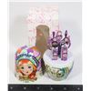 Image 1 : NEW PURPLE NESTING DOLLS STYLE 7PC MANICURE