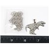 Image 1 : NEW SILVER TONE CHAIN WITH STAINLESS STEEL