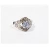 Image 1 : NEW SILVER TONE ZIRCONIA SIZE 7 RING