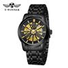 Image 2 : NEW AUTOMATIC SKELETAL T-WINNER WATCH