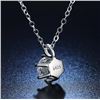Image 2 : 1 CT GRA CERTIFIED MOISSANITE 925 SILVER NECKLACE