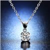 Image 2 : 2 CT GRA CERTIFIED MOISSANITE 925 SILVER NECKLACE