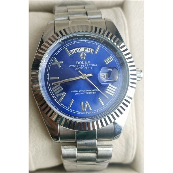 NEW REPLICA R0LEX DATE JUST QUARTZ WATCH