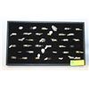 Image 1 : ESTATE JEWELRY TRAY WITH 37 ASSORTED RINGS