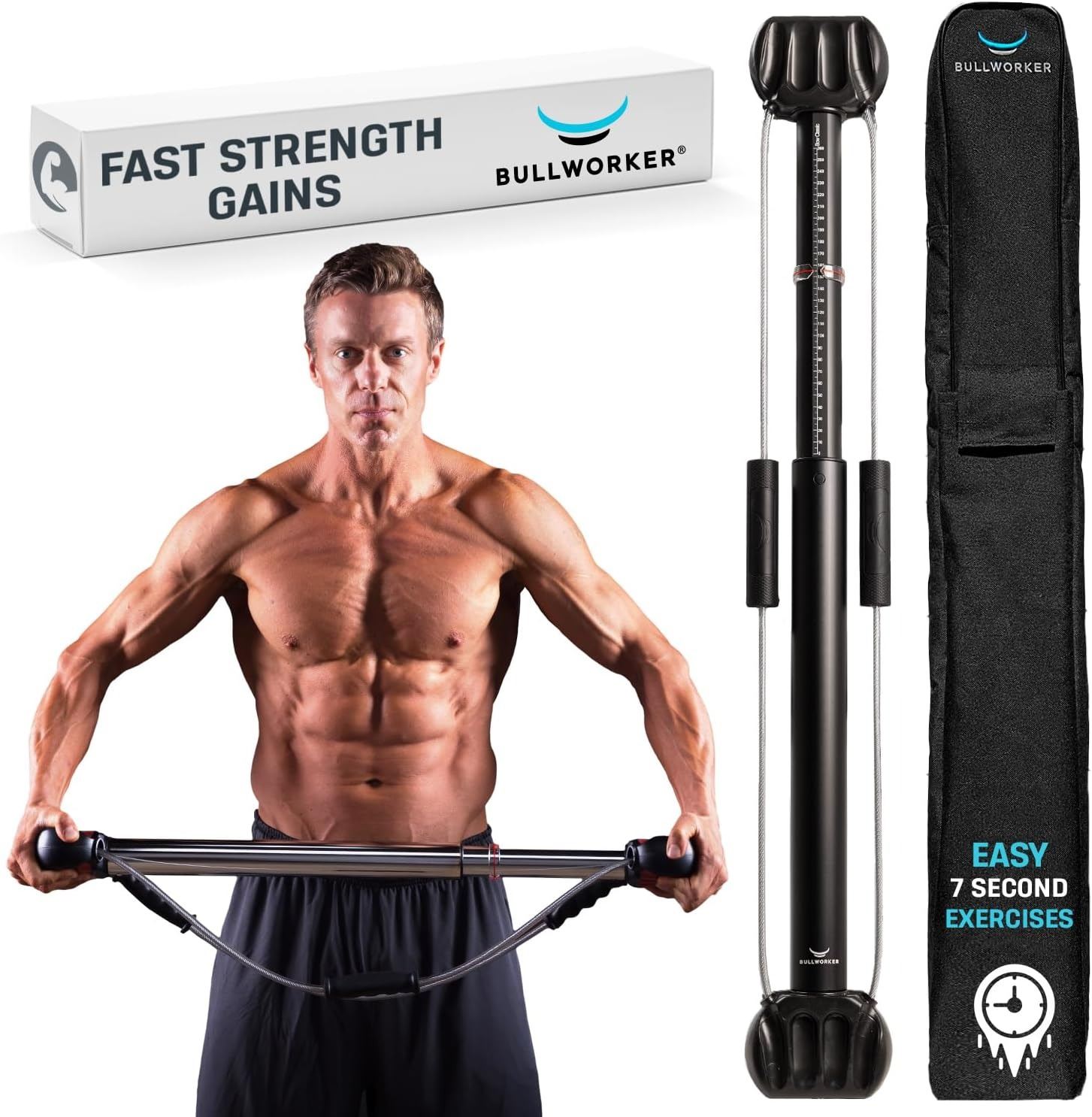 Bullworker Device BRAND NEW BULLWORKER EXERCISE SYSTEM INCLUDES