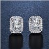 Image 2 : 2 CT GRA CERTIFIED MOISSANITE 925 SILVER EARRINGS