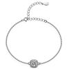 Image 4 : 1 CT GRA CERTIFIED MOISSANITE 925 SILVER BRACELET