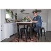 Image 2 : SET OF 4 NEW METAL STACKABLE BAR STOOLS
