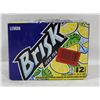 Image 1 : NEW CASE OF 12 LEMON BRISK ICED TEA 12 X 355ML