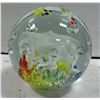 Image 1 : LARGE 5 POUND AQUARIUM PAPERWEIGHT WITH