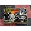 Image 1 : ALIEN, SKULLS, SKELETON & MAN CAVE ITEMS-ESTATE