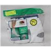 Image 1 : ANKLE SOCKS WHITE 6-12 SIZE 6-PACK FRUIT OF LOOM