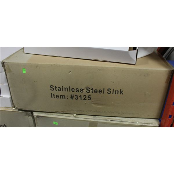LARGE STAINLESS SINK