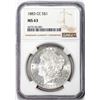 Image 1 : 1883-CC $1 Morgan Silver Dollar Coin NGC MS63