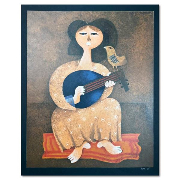 Samy Briss Limited Edition Serigraph On Paper