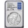 Image 1 : 2022-W $1 Proof American Silver Eagle Coin NGC PF70 Ultra Cameo FDOR Moy Signature