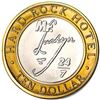 Image 1 : .999 Silver Hard Rock Hotel Las Vegas, Nevada $10 Casino Limited Edition Gaming Token