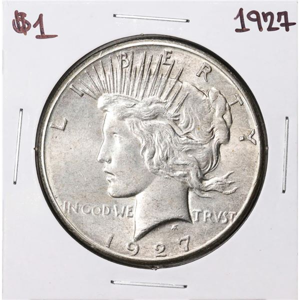 1927 $1 Peace Silver Dollar Coin