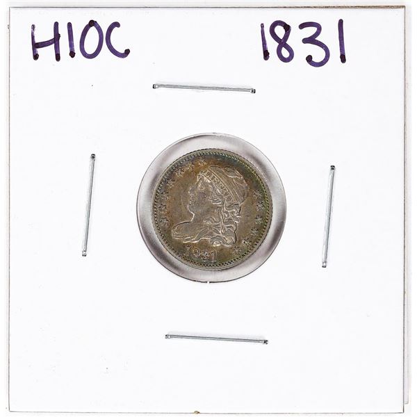 1831 Capped Bust Half Dime Coin Nice Toning