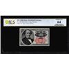 Image 1 : 1874 Fifth Issue Twenty-Five Cents Fractional Currency Note Fr.1308 PCGS Choice Unc 64