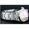 Image 6 : Rolex Ladies Midsize Stainless Steel Salmon Roman Datejust Wristwatch