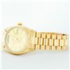 Image 4 : Rolex Men's 18K Yellow Gold Champagne Index Day Date President Wristwatch