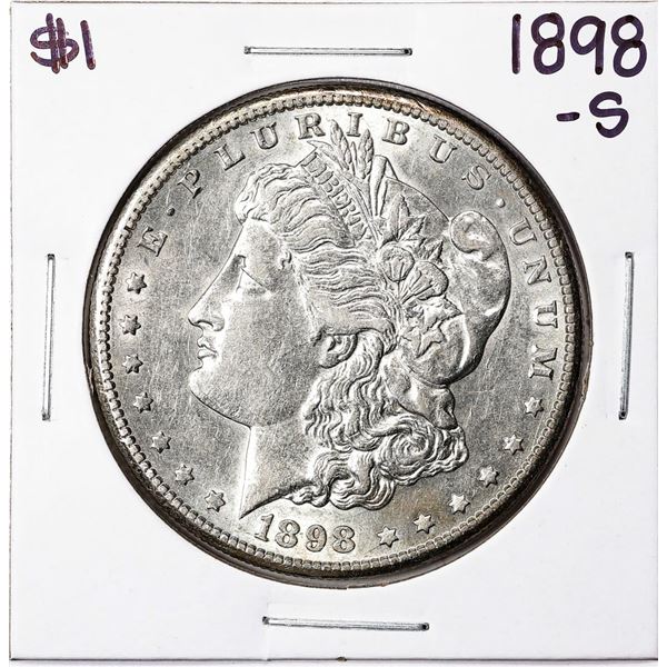 1898-S $1 Morgan Silver Dollar Coin