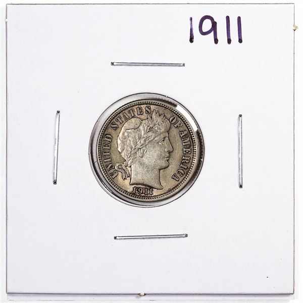 1911 Barber Dime Coin