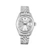 Image 2 : Rolex Ladies Stainless Steel Silver Index Date Wristwatch With Rolex Box