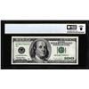 Image 2 : 1996 $100 Federal Reserve Note Partial Matte Offset Error PCGS Choice Unc 64PPQ