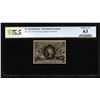 Image 1 : 1863 Second Issue Five Cents Fractional Currency Note Fr.1232 PCGS Choice Unc 63