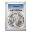Image 1 : 1887 $1 Morgan Silver Dollar Coin PCGS MS63
