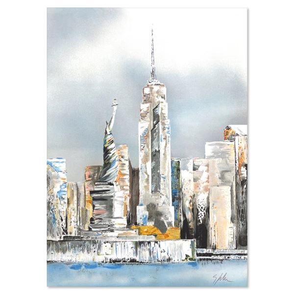 Victor Spahn "Manhattan" Limited Edition Lithograph on Paper