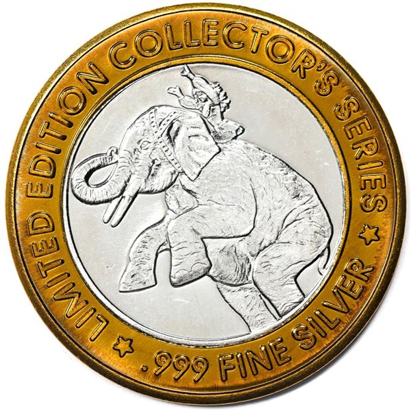 .999 Silver Circus Circus Hotel & Casino Tunica, MS $10 Limited Edition Gaming Token