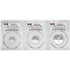 Image 1 : Lot of 2016-Mo Mexico Proof 1/20, 1/10 and 1/4 oz Silver Libertad Coins PCGS PR69DCAM